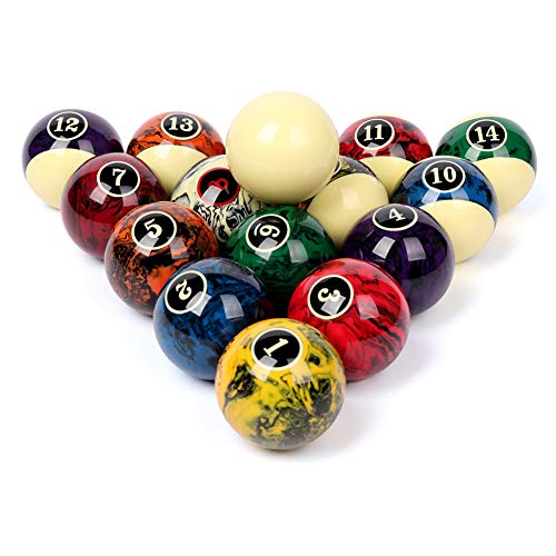 BEKZILY Ensemble Complet de Boules de Billard Professionnell