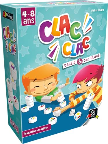 GIGAMIC - Clac Clac - Jeux de société - Jeu de rapidité dès