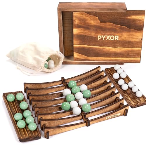 PYXOR Woodline – Jeu de stratégie en Bois 2 Joueurs -Jeux de