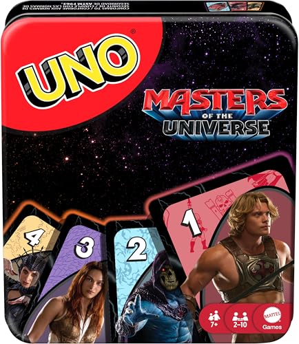 Mattel Games UNO Les Maîtres De l’Univers, jeu de cartes à t