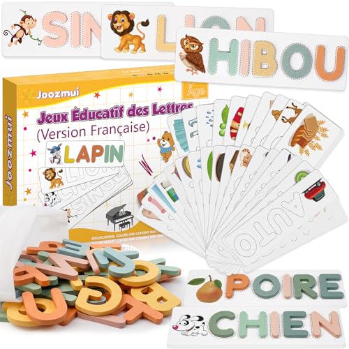 Joozmui Jouet Fille 3-8 Ans, Jeux Educatif 3-9 Ans Cadeau Fi