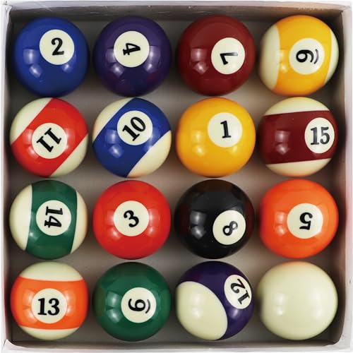 SusggO Boîte à Boules de Billard Professionnelle de Taille S