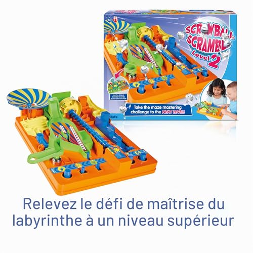 TOMY Tricky Bille Circuit de Billes Niveau 2, Jeu daction po