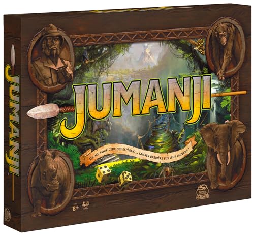 Spin Master Games - Jumanji Rétro - Jeu De Société Familial