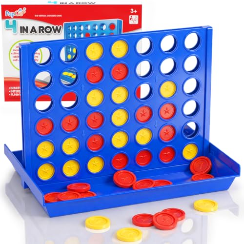 Pup Go Jeu de Société 4 en Ligne Format Standard pour Enfant