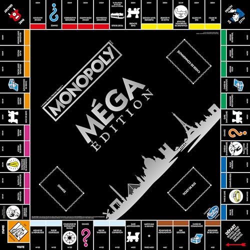 Winning Moves Monopoly Mega en français - Jeu De Plateau 8+ 