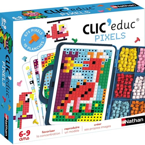 Nathan - Clic Educ Pixels - Jeu éducatif - Reconnaissance de