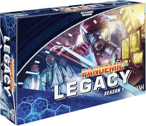 Z-Man Games, Pandemic Legacy Season 1 Blue Edition, Board Ga