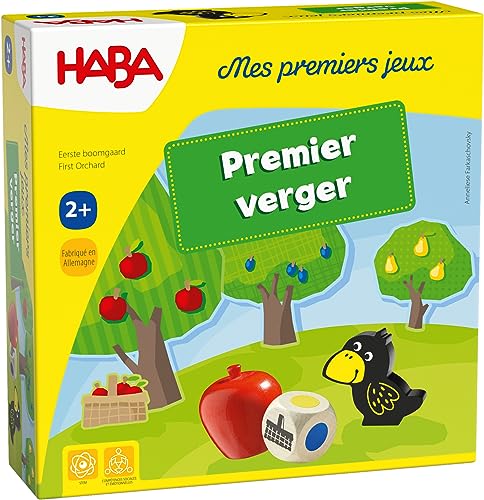 HABA - Premier Verger - Jeu de Société pour Enfant - Jeu en 