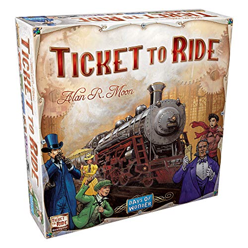 Days of Wonder , Ticket to Ride Board Game , Ages 8+ , For 2