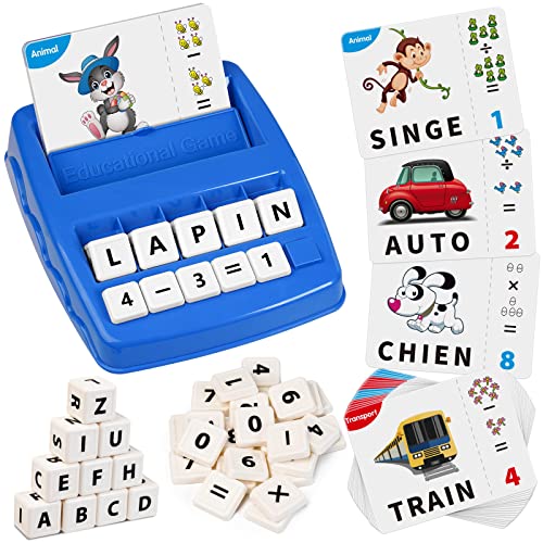 Joozmui Jeux Educatif 3 4 5 6 7 8 Ans, Jouet Fille 3-8 Ans C
