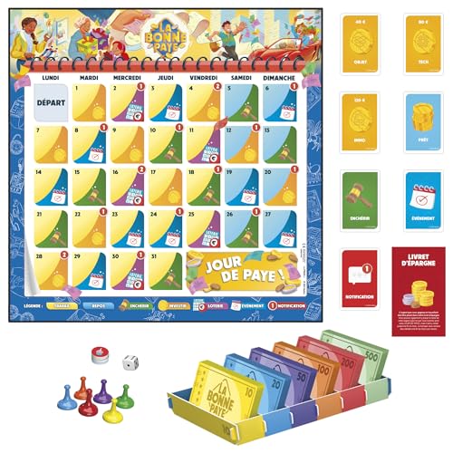 La Bonne Paye, Jeu de Société Familial Amusant, Apprentissag