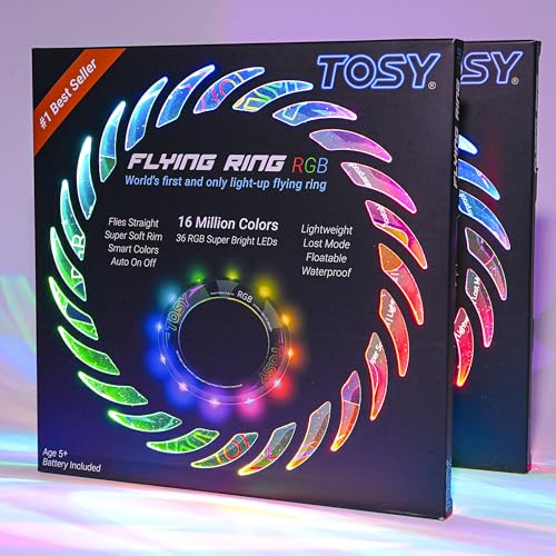 TOSY Anneau Volant 16 Millions de Couleurs RVB, Lumineux, Mo