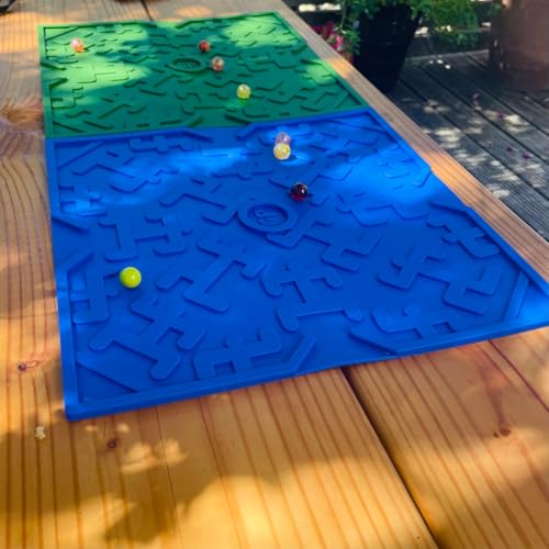 Game Plak Jeux de Billes Tiki Bleue