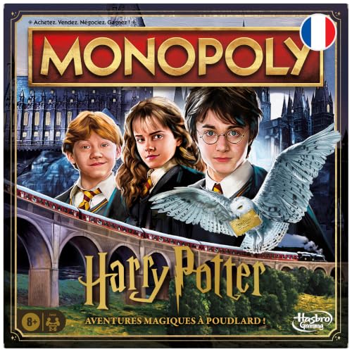 Monopoly Harry Potter Édition Française, Jeu de Plateau pour