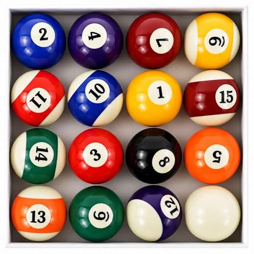 SusggO Boîte à Boules de Billard Professionnelle de Taille S