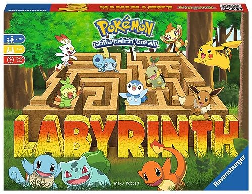 Ravensburger - Labyrinthe Pokémon Jeu de Société - Jeu Labyr