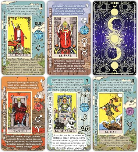 TAROTIKA - Jeu de tarot divinatoire en français pour débutan