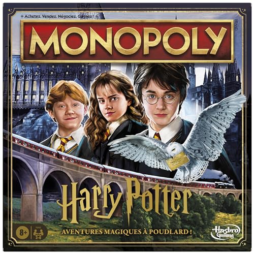 Monopoly Harry Potter Édition Française, Jeu de Plateau pour