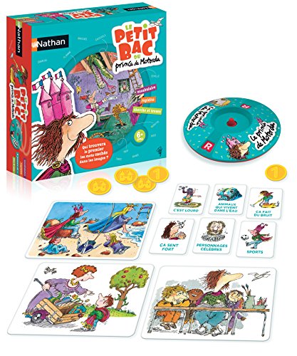 Nathan - Le petit Bac Motordu - Jeu de société pour les enfa