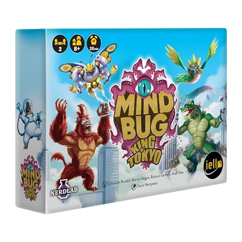 IELLO Mindbug : King of Tokyo - Version française - Jeu de C