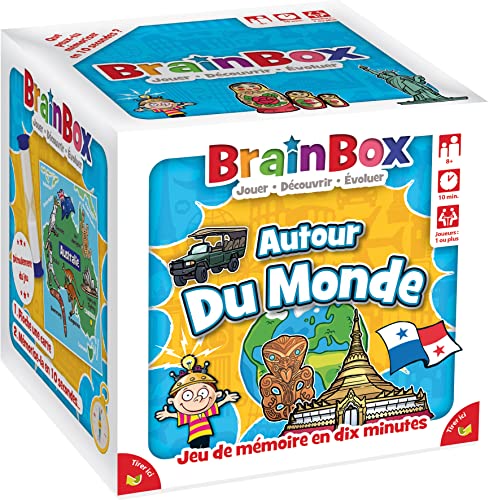 BRAINBOX : Autour du Monde - Jeu de Mémoire et dObservation 