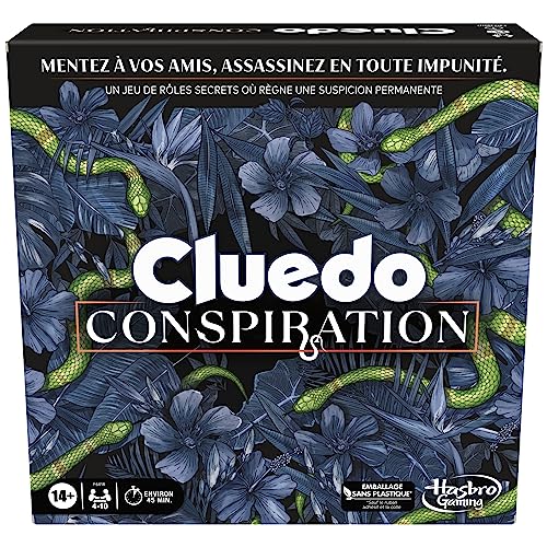 Hasbro Gaming Cluedo Conspiration, Jeu de Mystère, Jeux de S
