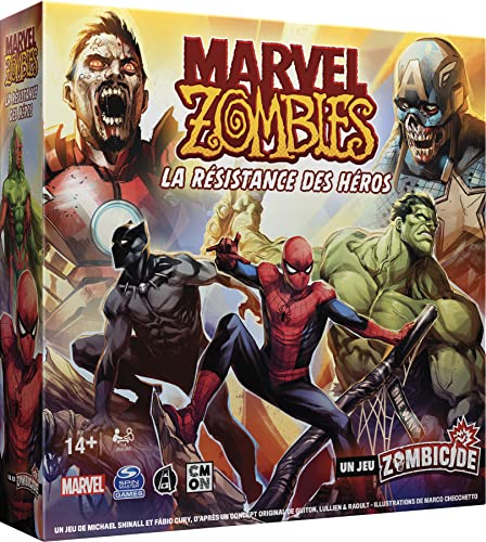 Asmodee - Cmon - Marvel Zombies : La Résistance des Héros
