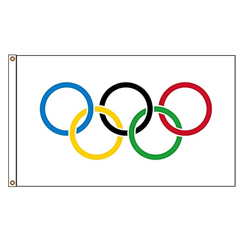 Stormflag Olympique Drapeau 90x150cm Drapeau Olympique 2024 