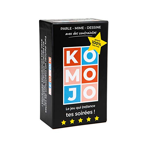 Komojo - Jeu de société Ambiance, Fun, Soiree - Jeu de Carte