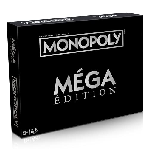 Winning Moves - Monopoly Edition Mega - Version française