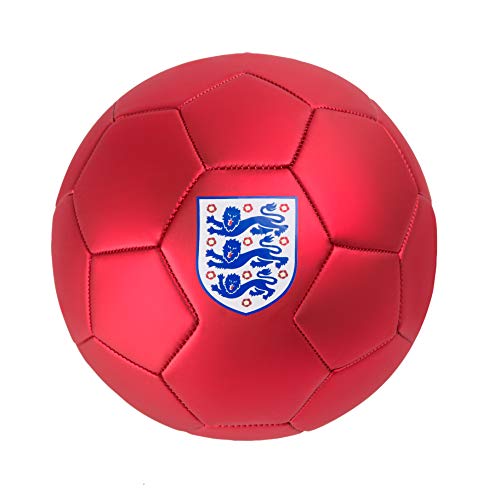 Mitre England Football Mixte, Rouge/Blanc, 5