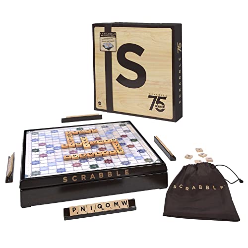 Scrabble Jeu De Société Édition Spéciale 75Ème Anniversaire 