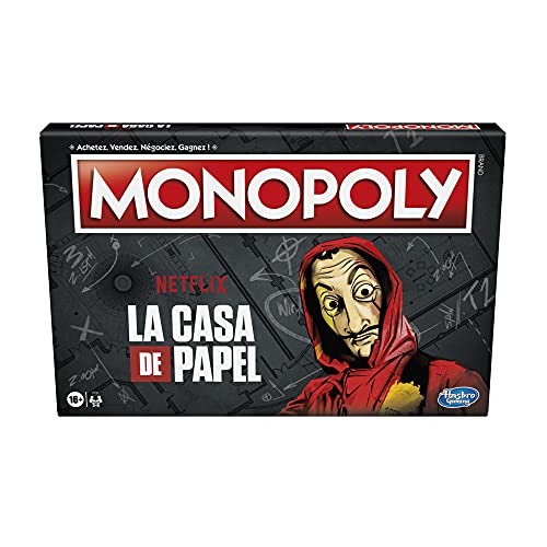 Monopoly La CASA de Papel, Jeu de société de Plateau, à part