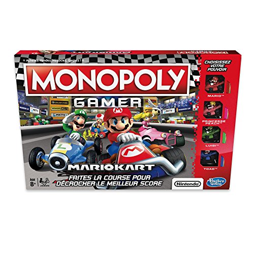 Monopoly – Jeu de Societe Gamer Mario Kart - Version Françai