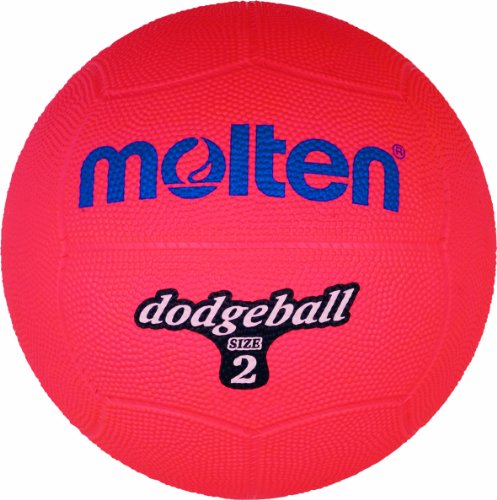 Molten DB2-R Ballon de dodgeball Rouge