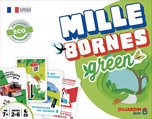 Dujardin - Mille Bornes Green - Jeu de Société - A Jouer ent