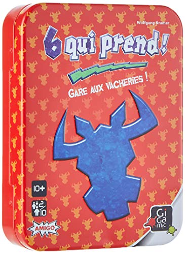 Gigamic - AMSIXQ - Jeu de Cartes -10 ans to 99 ans- 6 Qui pr