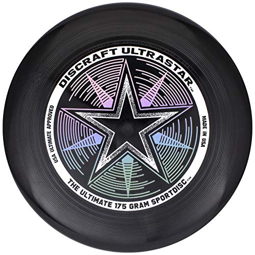 Discraft- Ultra Star Noir175 GR Sport du Disque, DCUSBL, Noi