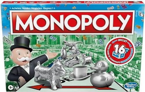 Monopoly, Jeu de Plateau Classique pour la Famille et Les En