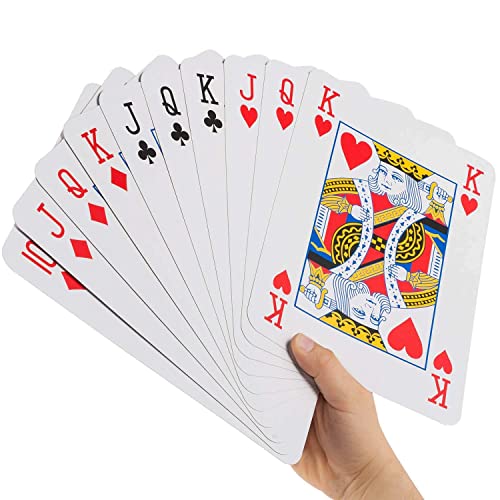 Goods & Gadgets Jumbo Poker Cards in XXL - Cartes à Jouer au