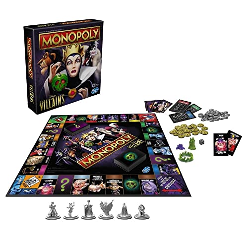 Hasbro France Monopoly : Édition Disney Vilains F0091101 Noi