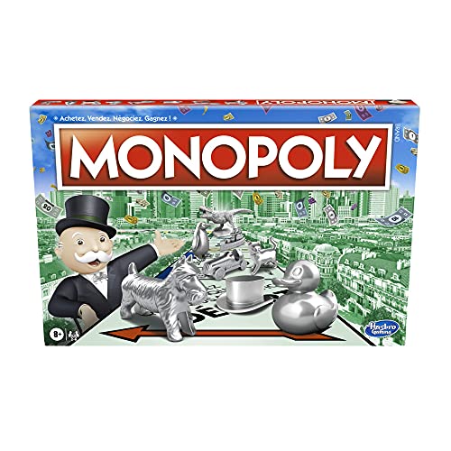 Monopoly, Jeu pour la Famille et Les Enfants, 2 à 6 Joueurs,