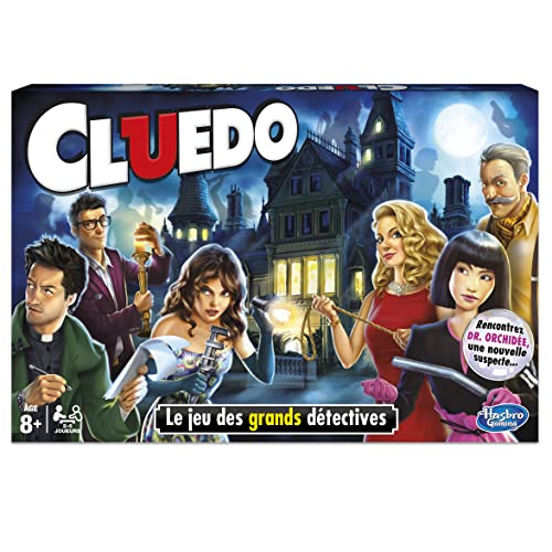 Hasbro Cluedo - Jeu de société - Jeu de plateau - Version Fr