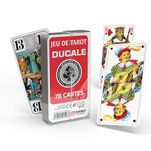 Ducale, Le Jeu Français Jeu de Tarot 78 Cartes - Boîte Plast