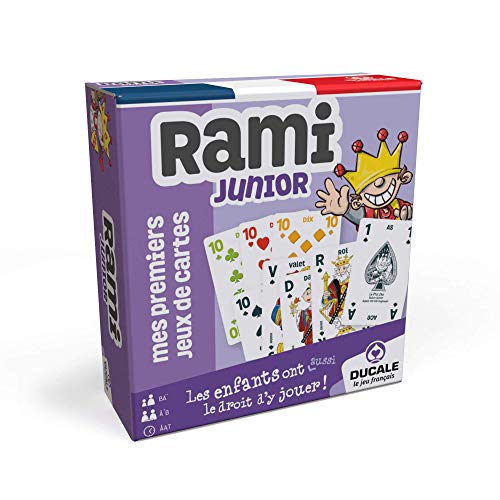 Ducale, le jeu français Rami Junior-Jeu de cartes Enfant, 41