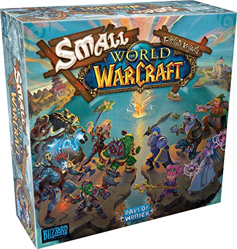Asmodee Small World of Warcraft société-Jeu de plateau, SWOW
