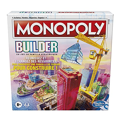 Monopoly Builder, Jeu de stratégie pour la Famille, Jeux pou