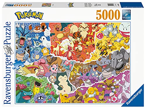 Ravensburger- Puzzle 5000 pièces-Pokémon Allstars Adulte, 40